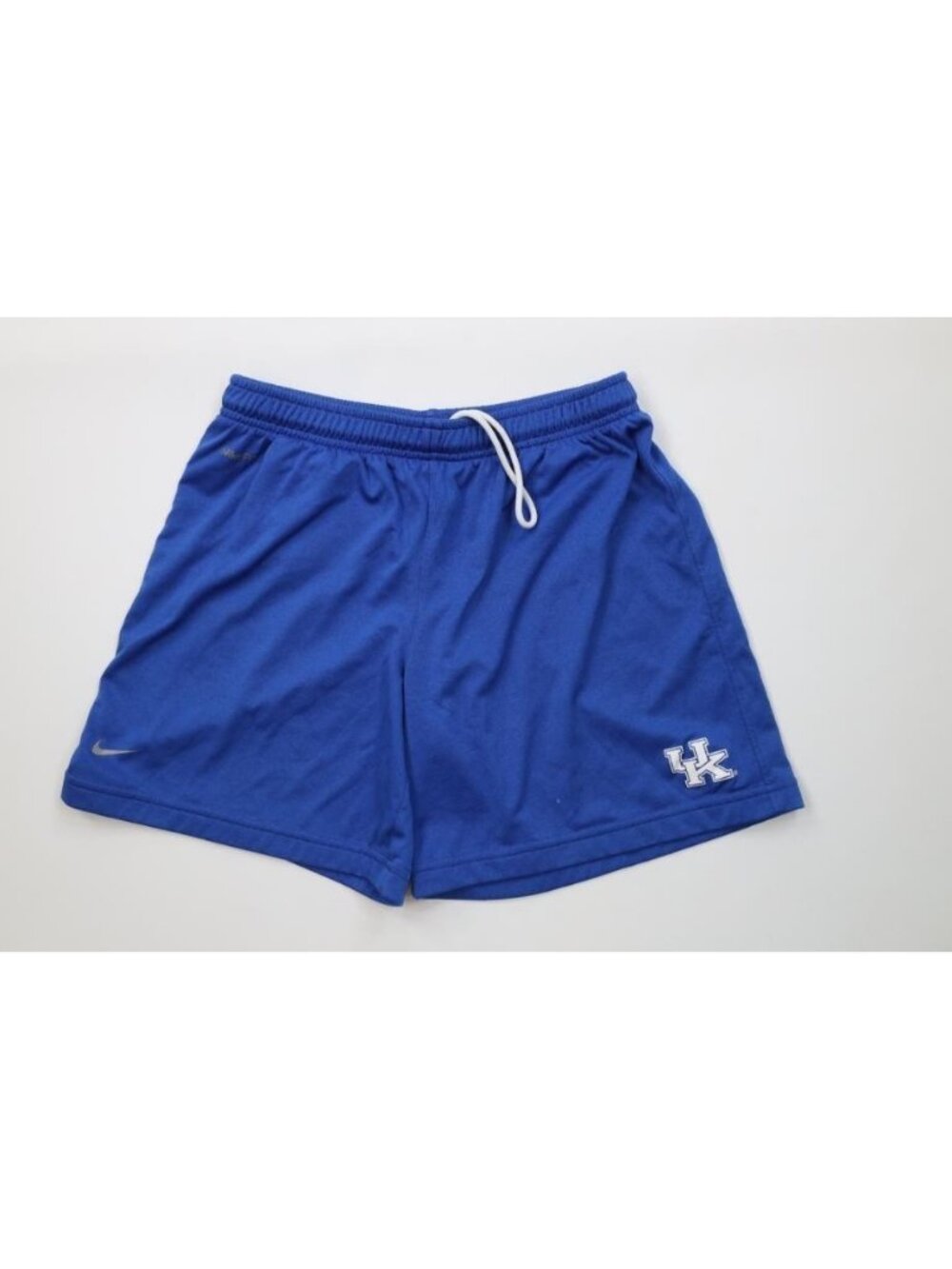 Nike Womens XS Team Issued University of Kentucky Soccer Shorts Blue Futbol